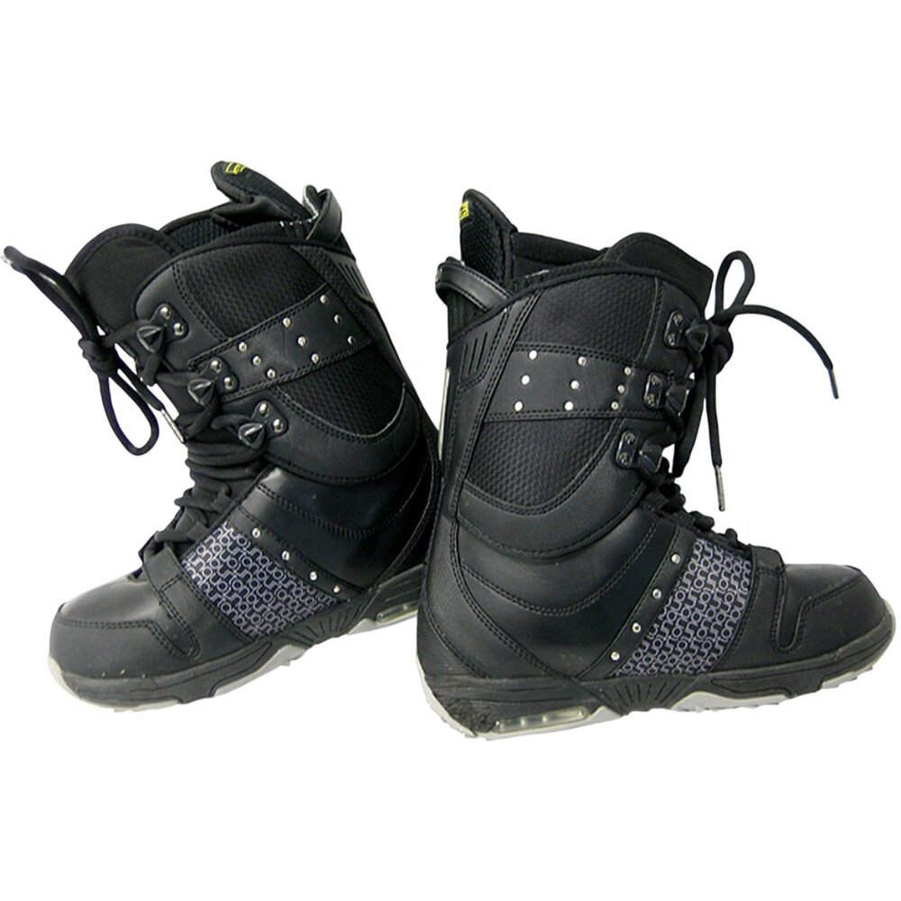 Nice $279 Burton Emerald Snowboard Boots! 7 Euro 38 Black With Burton Logos